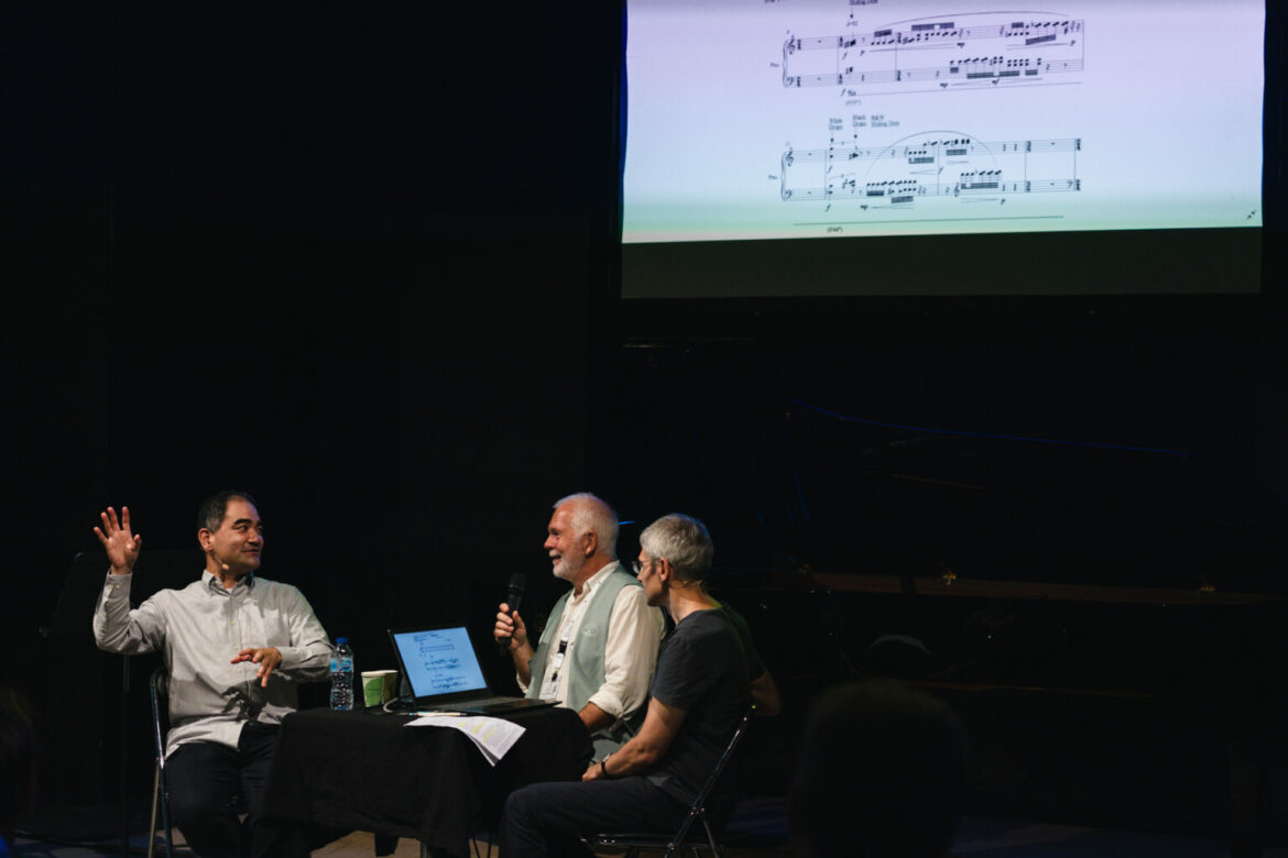 トークショーでの藤倉大