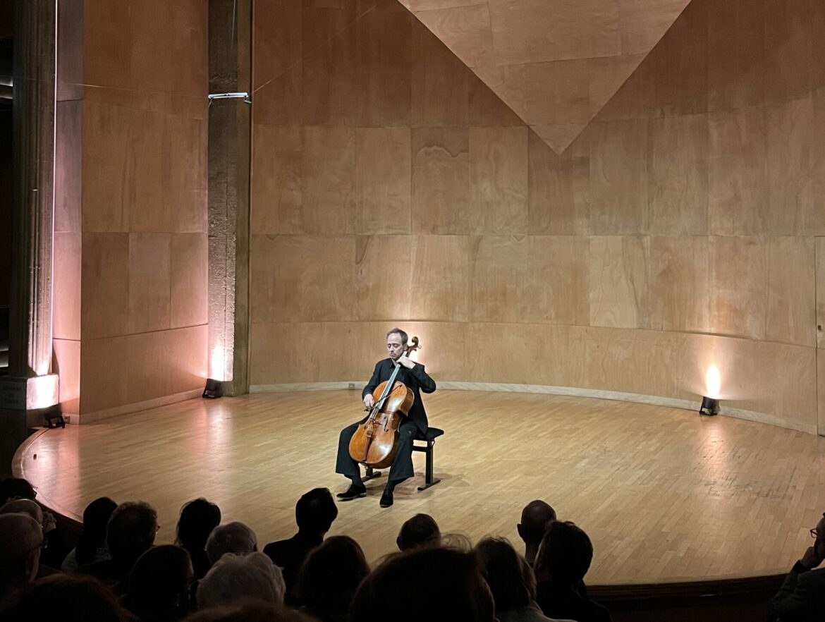 Henri Demarquette à la Salle Cortot, le 23 octobre 2024 © Victoria Okada Henri Demarquette