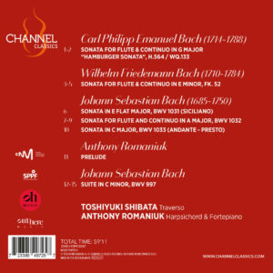 J.S. Bach & Sons Back